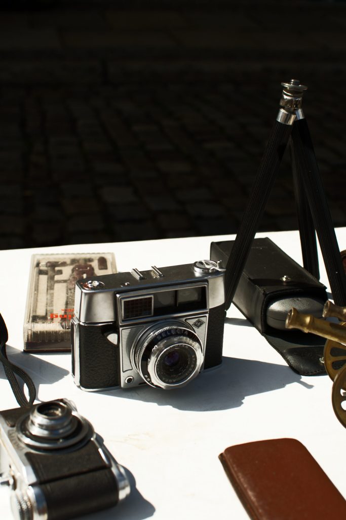Appareil photo dans un marché aux puces – Berlin