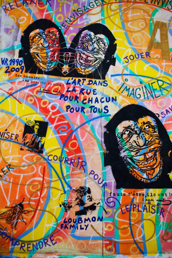 Partie du mur de Berlin