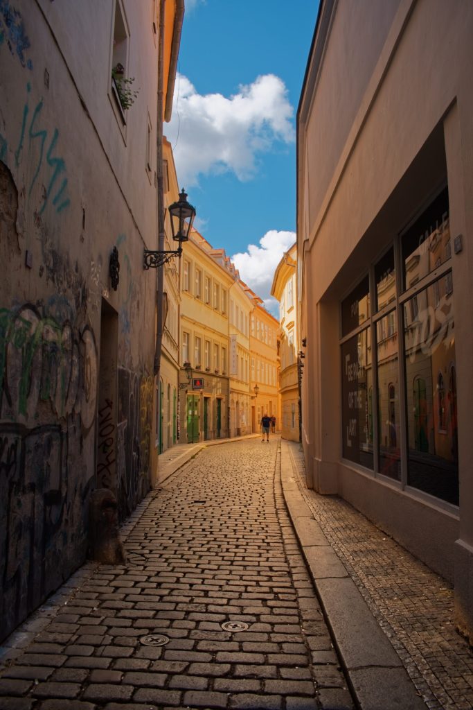 Rue à Prague