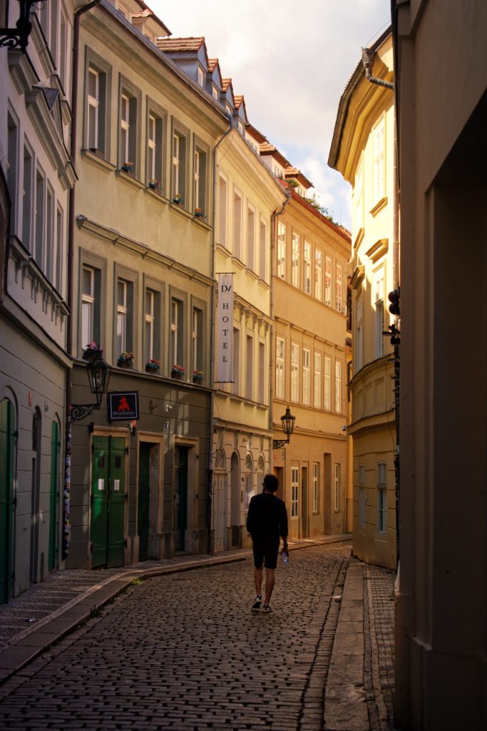 Rue à Prague