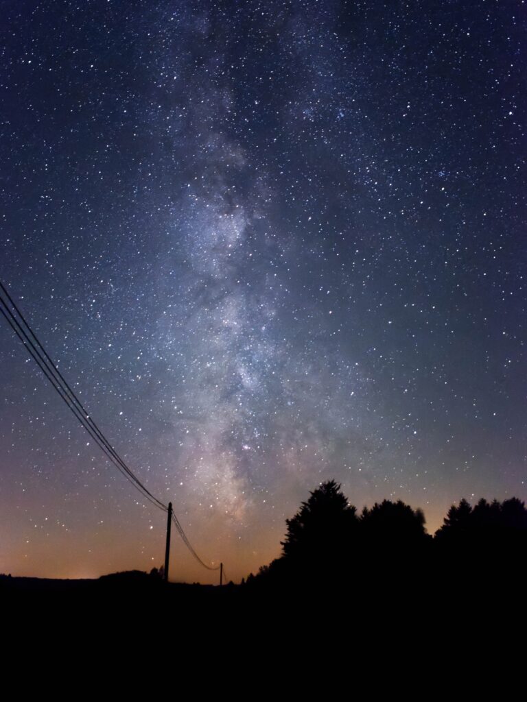 Voie lactée en Dordogne